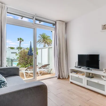 Relax En Primera Linea De Playa/mapalomas/pool Lägenhet