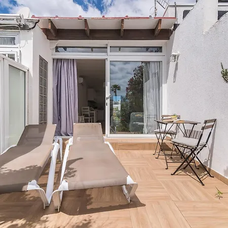 Estudio En Primera Linea De Playa Dunas De Maspalomas Apartman